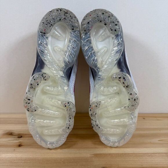 Nike Air Vapormax 2021 FK Flyknit shoes youth 6Y Women 7.5 Grey Hot Fuchsia - Picture 5 of 8